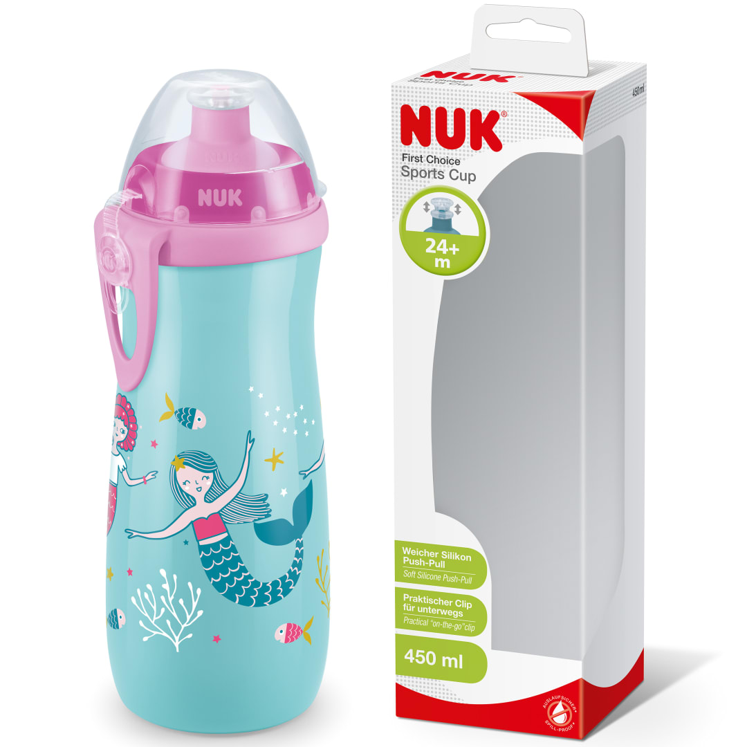 NUK SPORTS CUP ONLINE PINK MERMAIDS