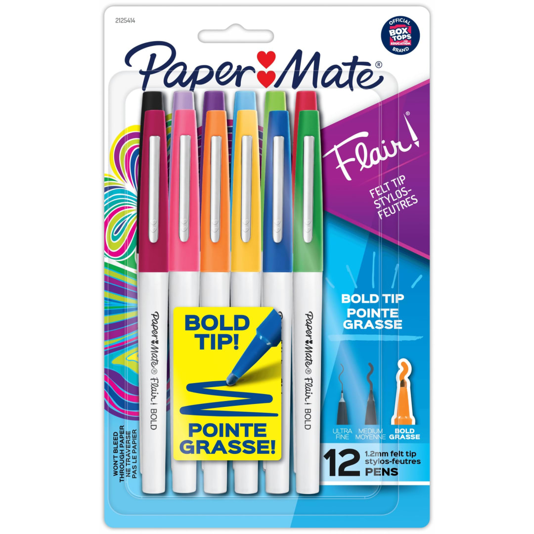 PM FLAIR BOLD 12CT CARD ASST REPACK
