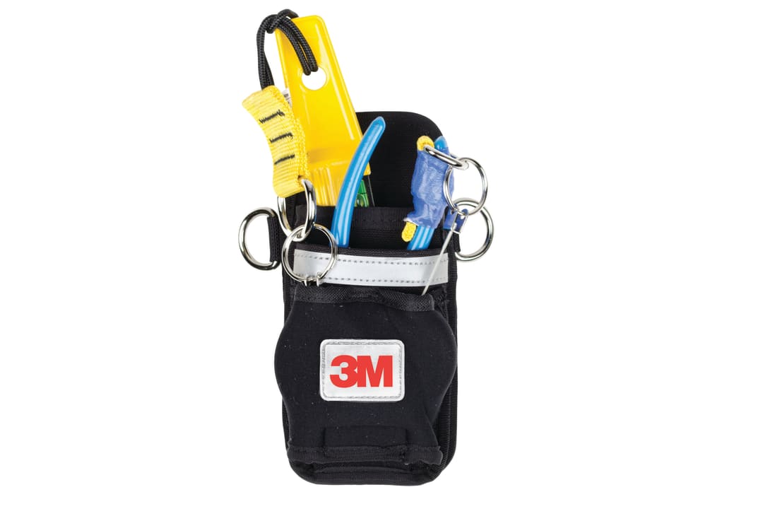 3M™ DBI-SALA® Aletler için Düşüş Koruması, İki Alet Kılıfı 2 Geri Sarma Mekanizmalı, Emniyet Kemeri Ataşmanı, 1500109