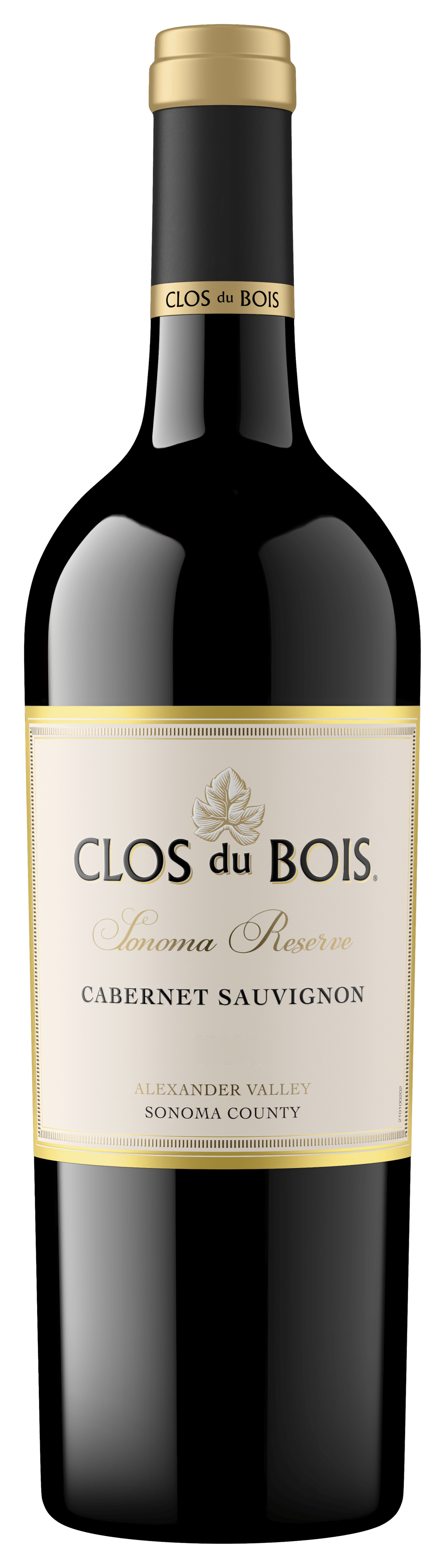Clos du Bois Sonoma Reserve Alexander Valley Cabernet Sauvignon Red Wine 750ml Wine Bottle