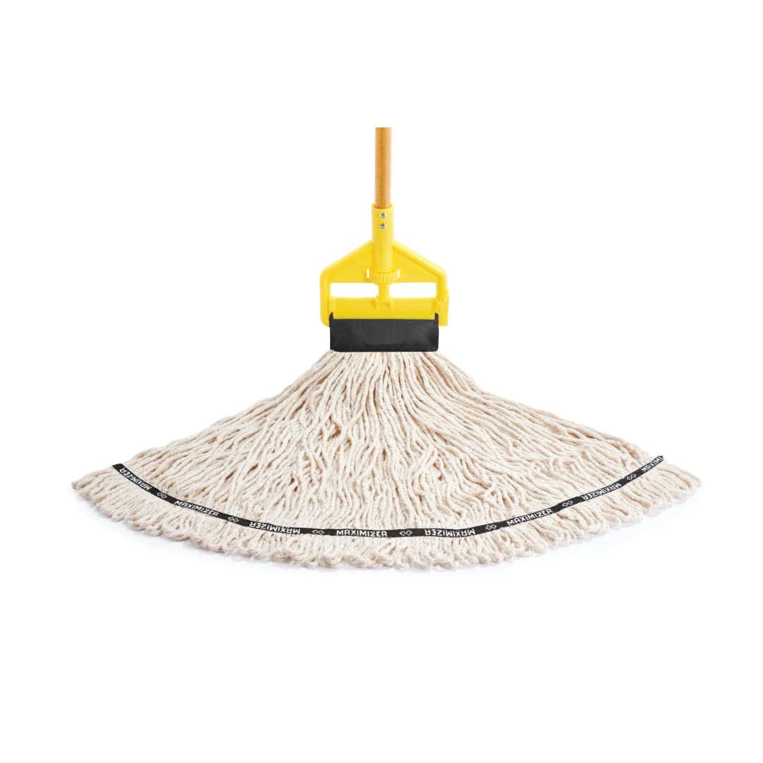 Rubbermaid® Commercial Maximizer™ #24 Cotton Looped-End Mop Head Refill, White