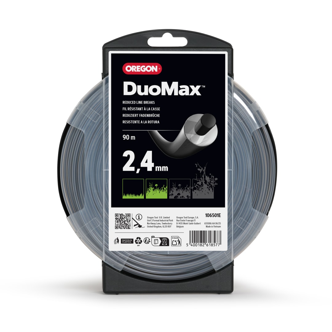 Oregon DuoMax Trimmerline, 2.4mm, 90m Donut