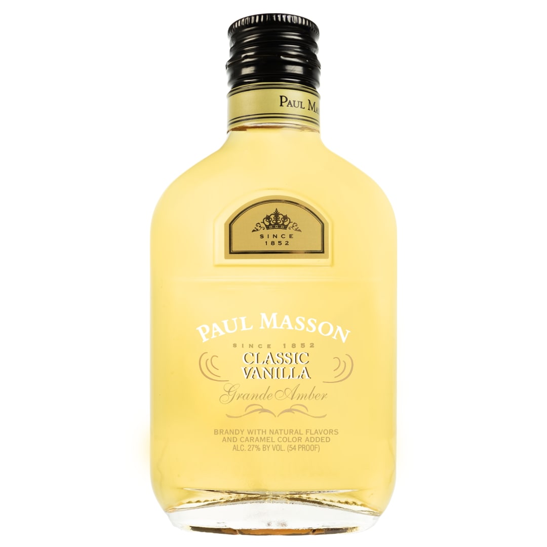 Paul Masson Grande Amber Vanilla Brandy 200ml 54 Proof