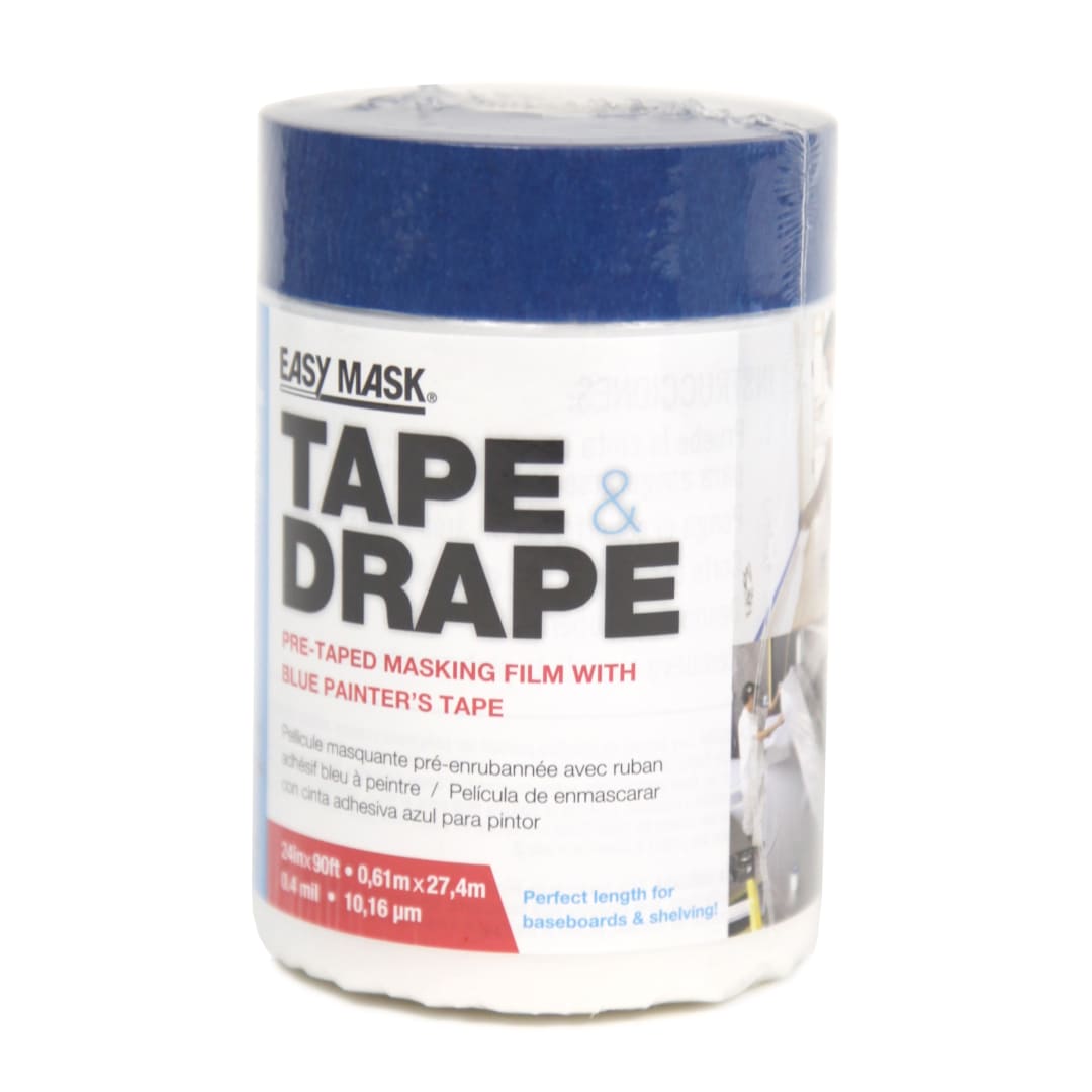 Easy Mask Tape & Drape® with 14 Day Blue Tape 2-feet x 90-feet