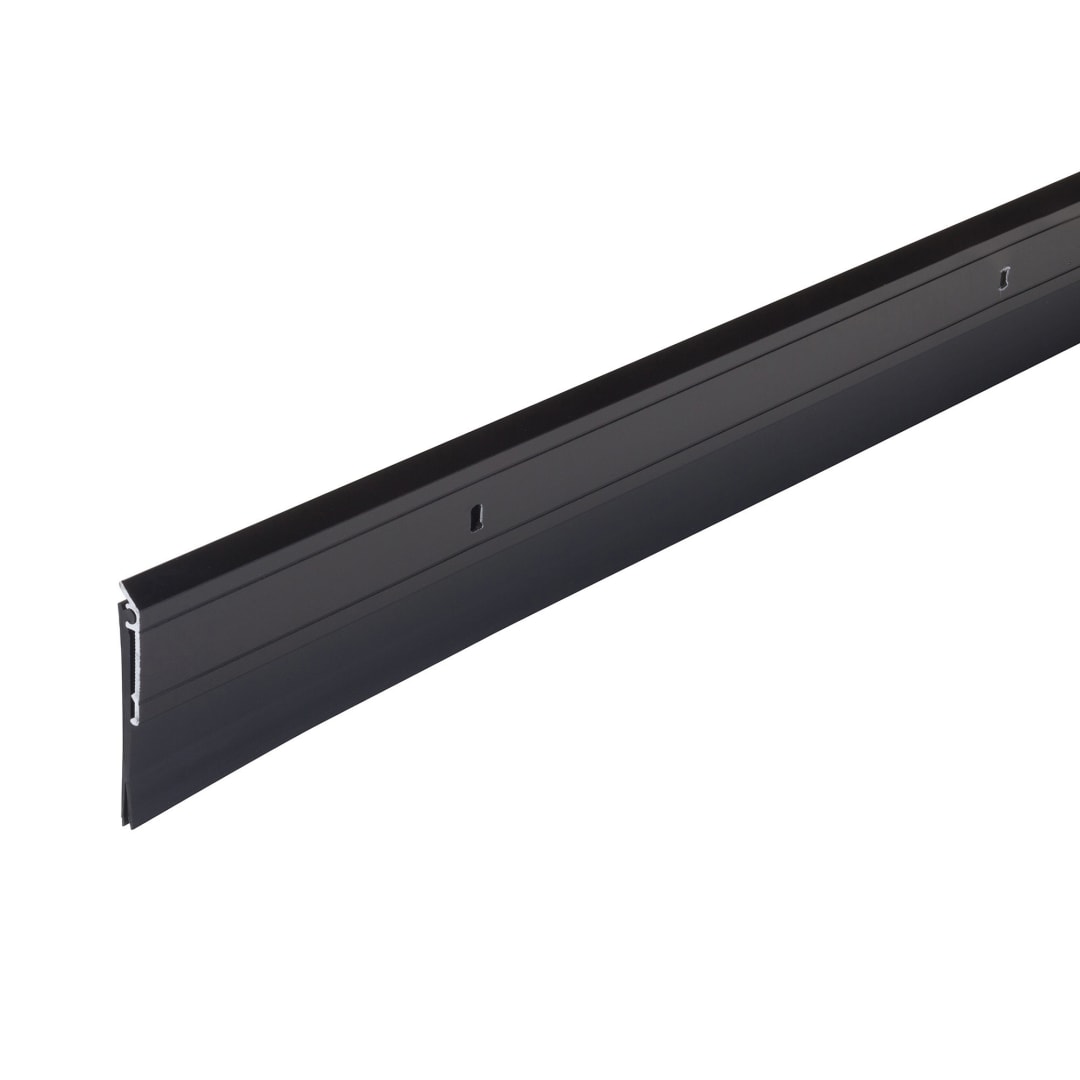 05652 - 36 in. Bronze Aluminum and Vinyl Heavy-duty Screw-on Door Sweep