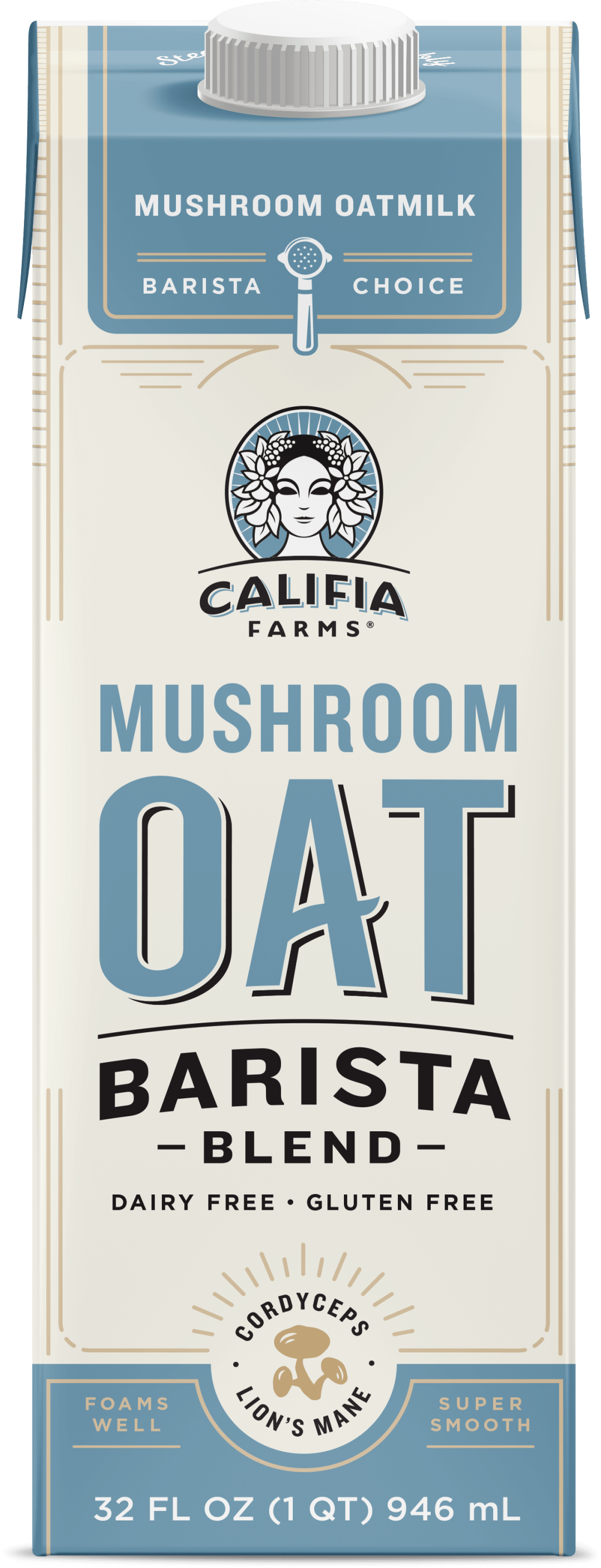 Mushroom Oat Barista Blend Oat Milk