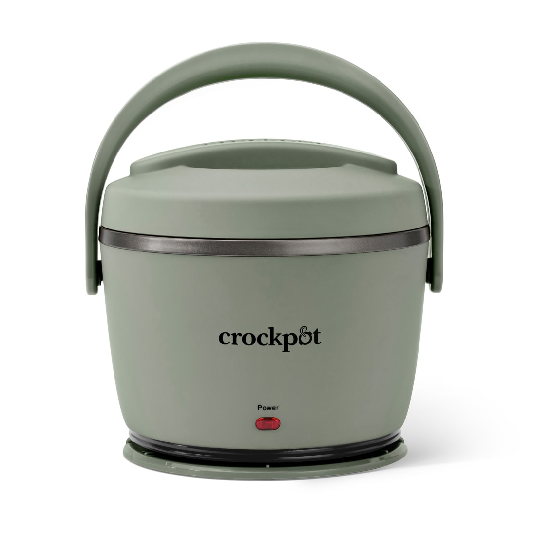 Crockpot® Electric Lunch Box, Portable Food Warmer for On-the-Go, 20-Ounce (591 mL), Moonshine Green