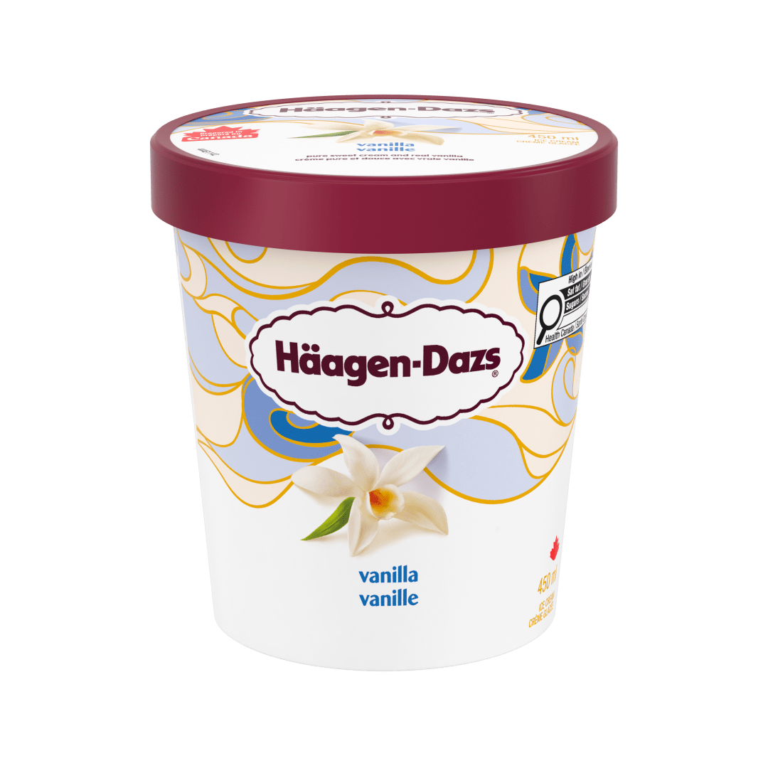 Haagen-Dazs Vanilla 8x450ml CA