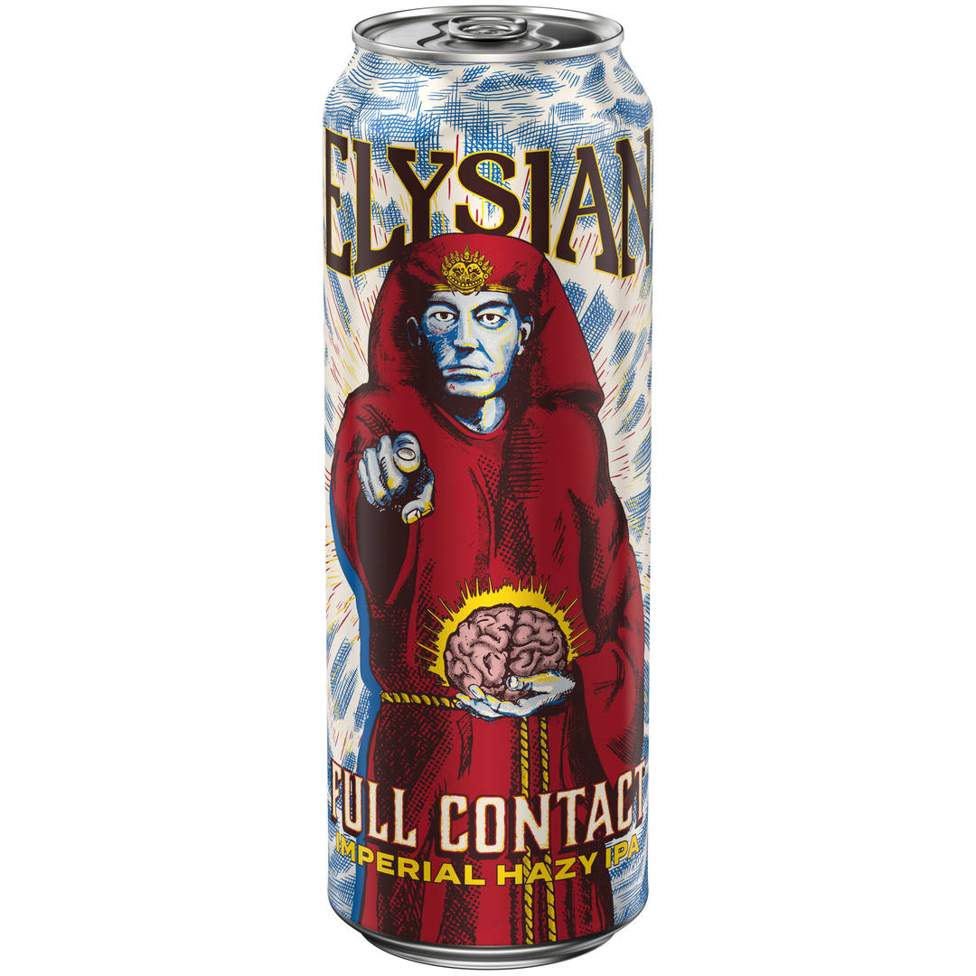 Elysian Full Contact Imperial Hazy IPA Beer 19.2 fl oz, 8.8% ABV