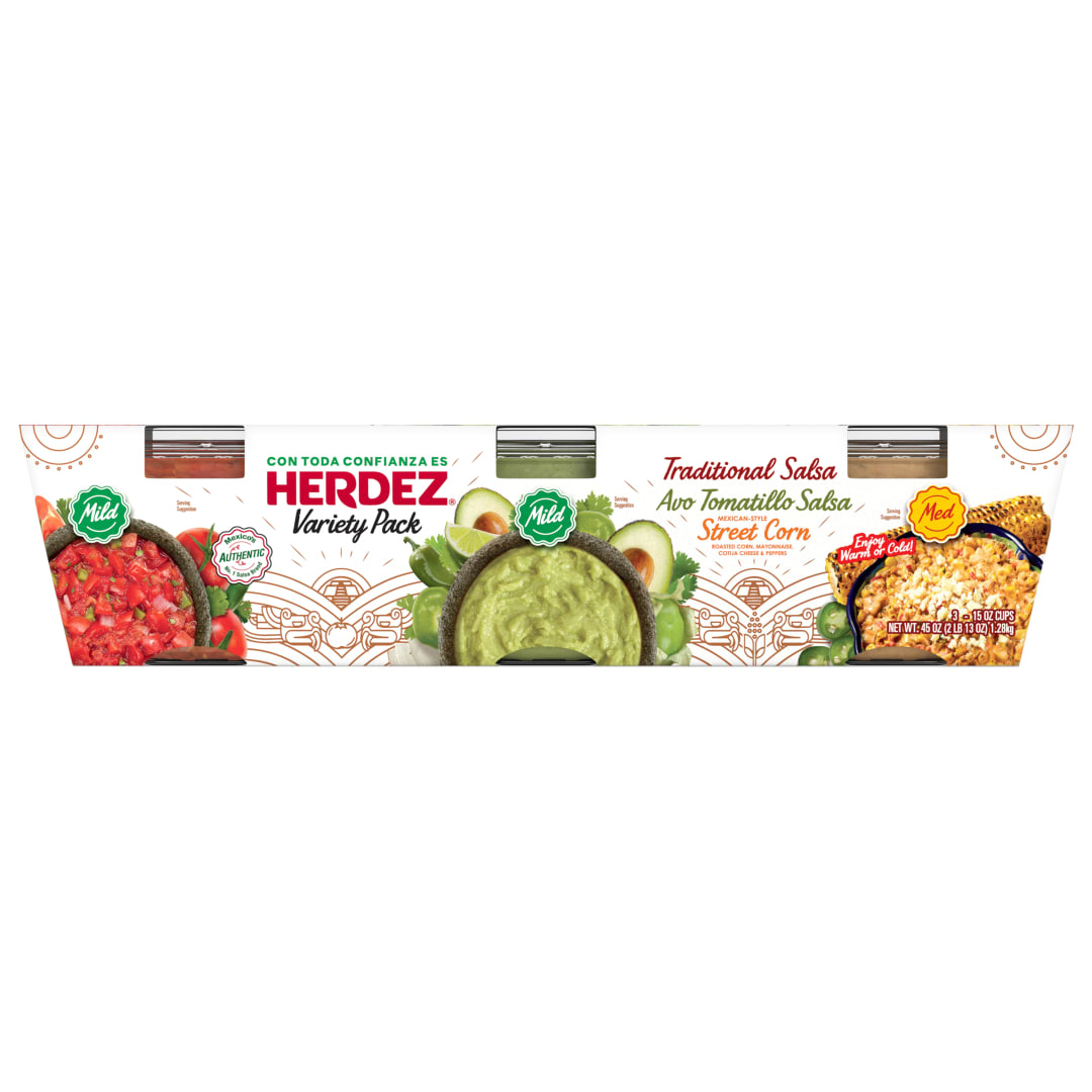 HERDEZ Refrigerated Variety Pack Mild Salsa