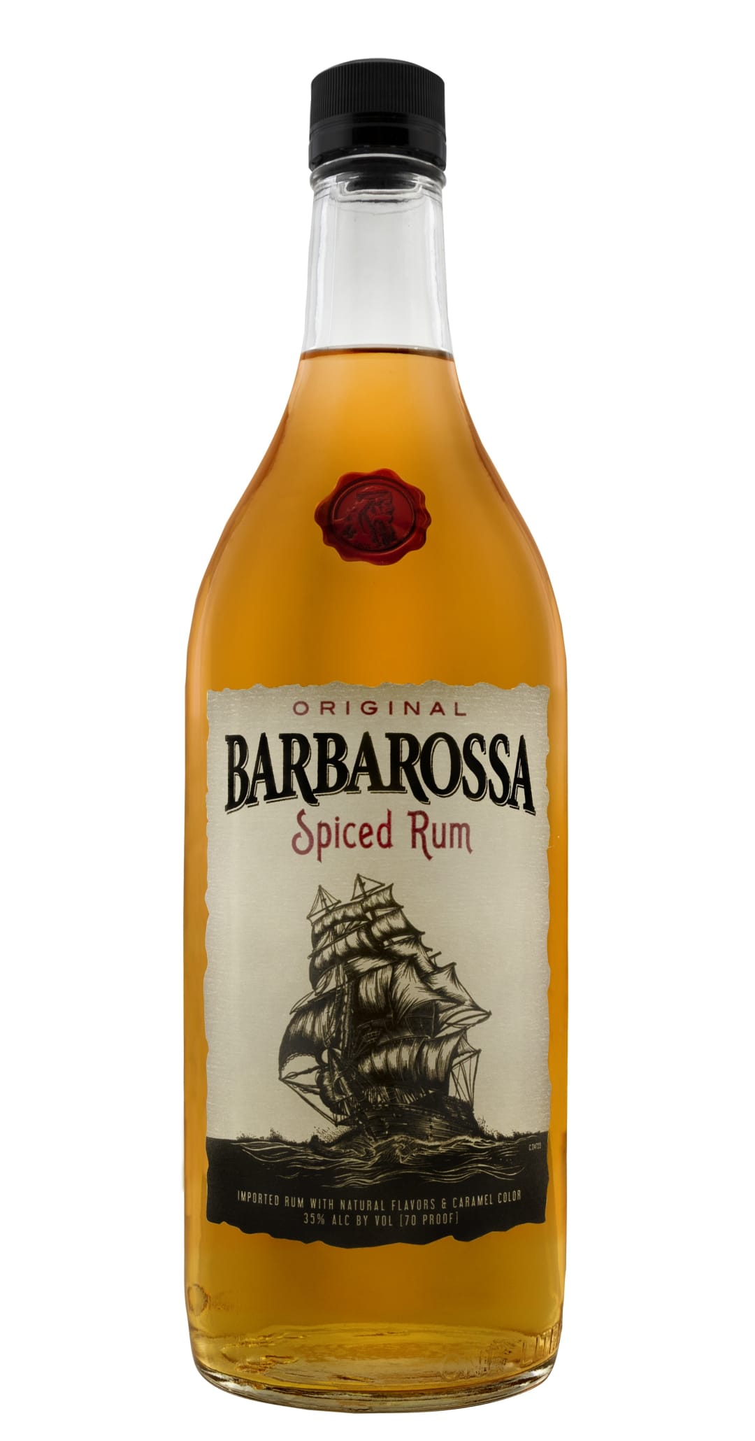Barbarossa Spiced Rum 1l 70 Proof