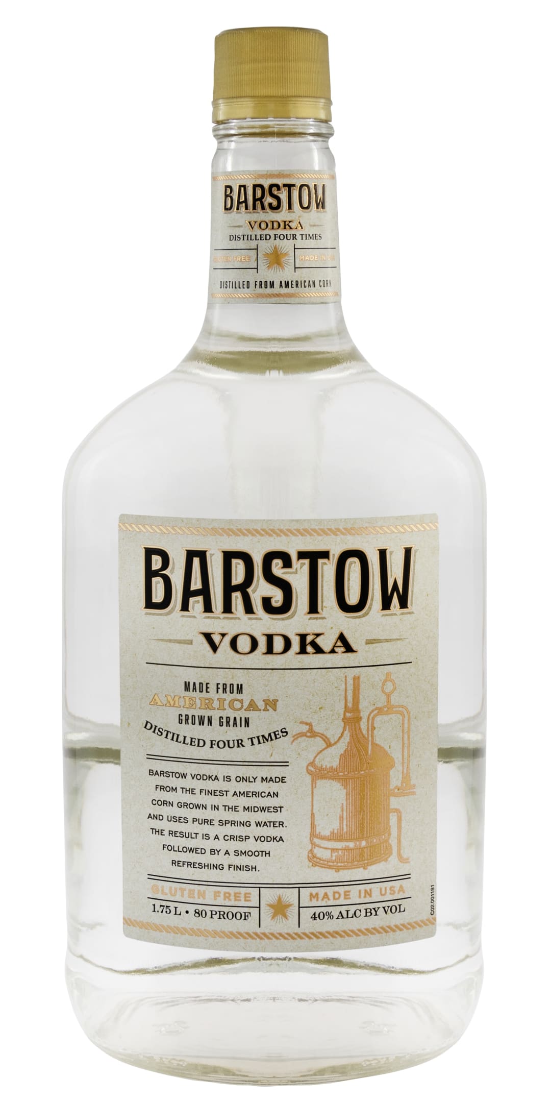 Barstow Vodka 1.75l 80 Proof