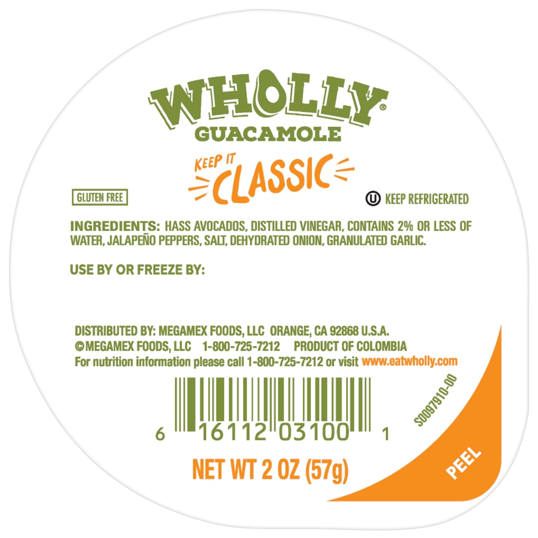 WHOLLY GUACAMOLE Classic Minis