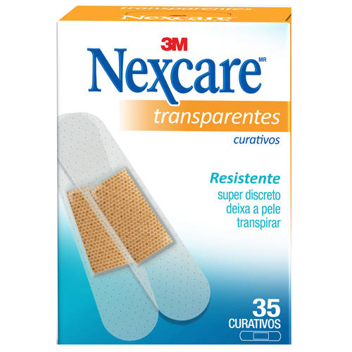 Curativos Transparentes Nexcare™, 35 Unidades