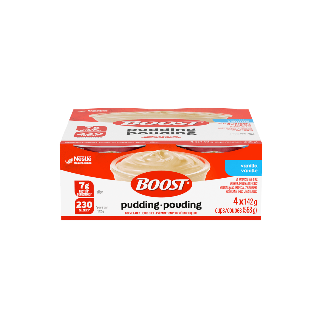 BOOST Pudding Vanilla 6(4x142g) CA