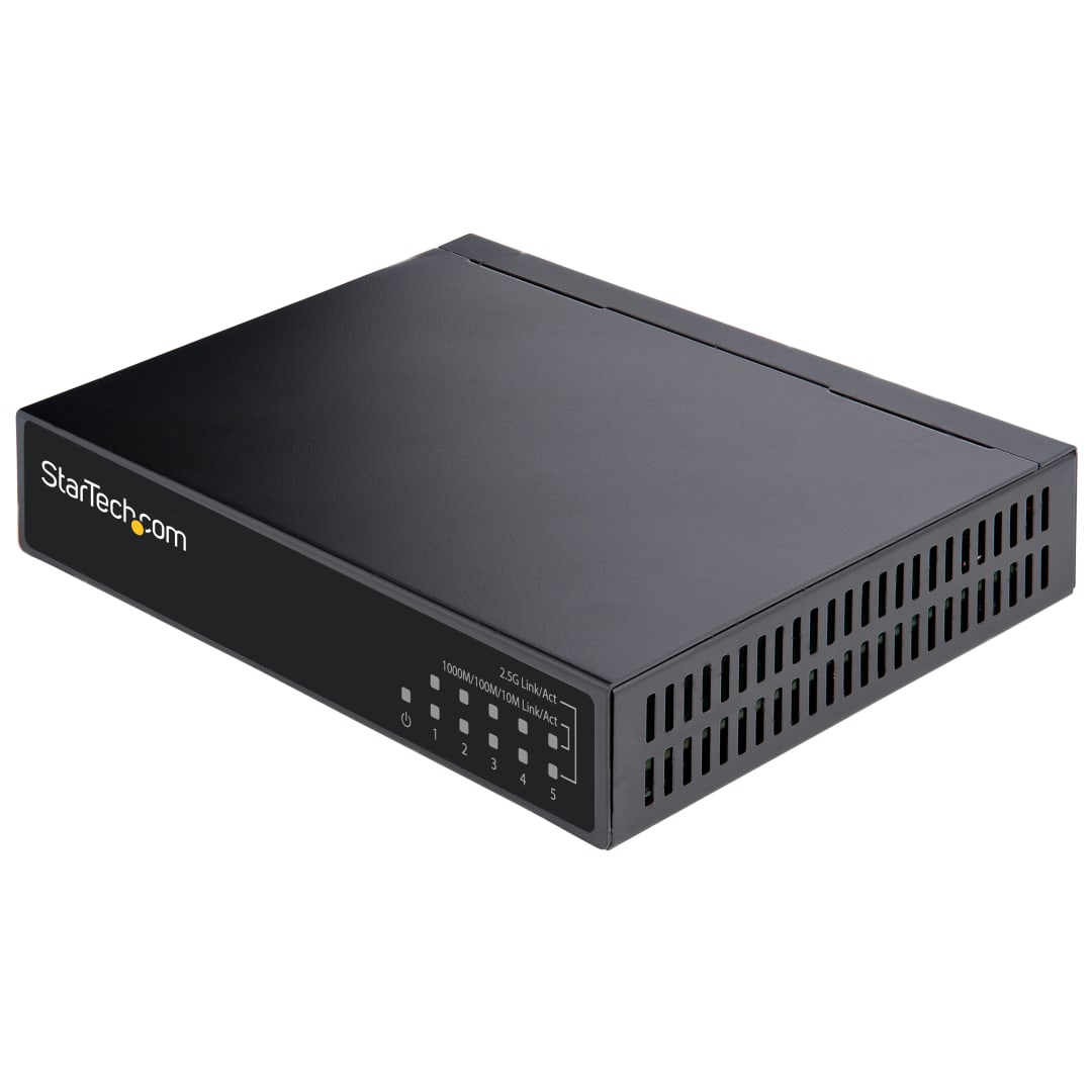 5 Port 2 5G Unmanaged Multi Gigabit Ethernet Switch Deskto