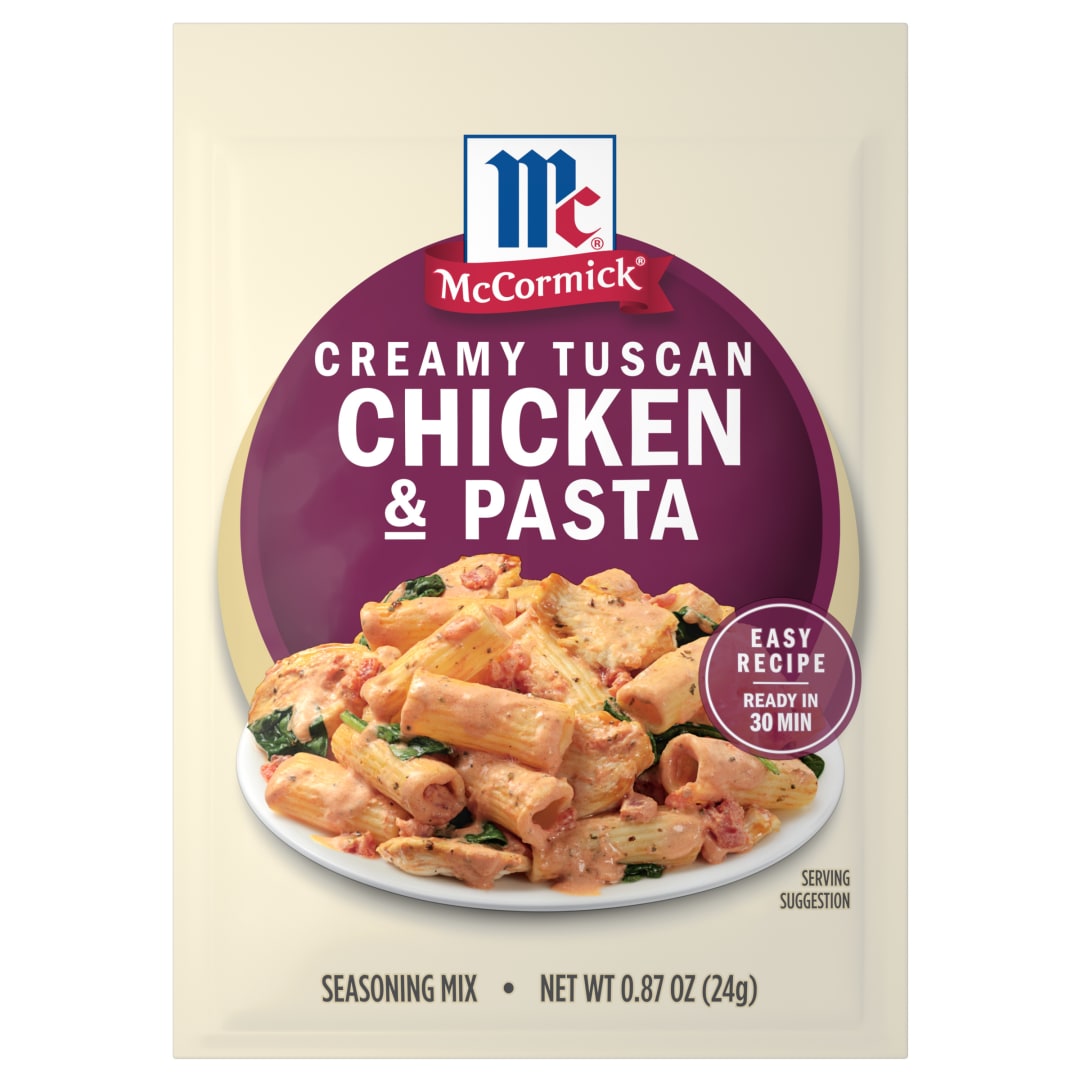 McCormick® Creamy Tuscan Chicken & Pasta Seasoning Mix, 0.87 oz