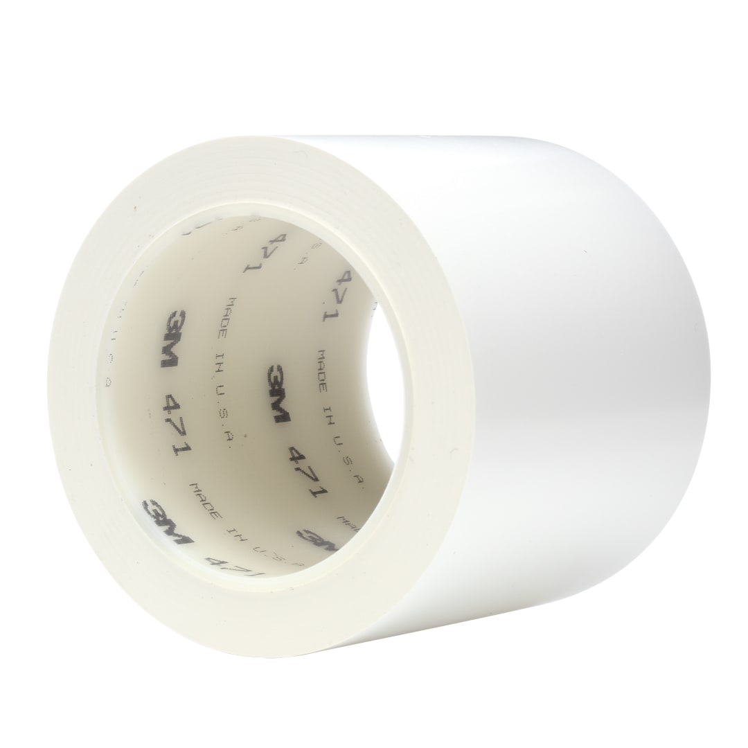 3M™ 471 Vinylová páska, biela, 100 mm x 33 m