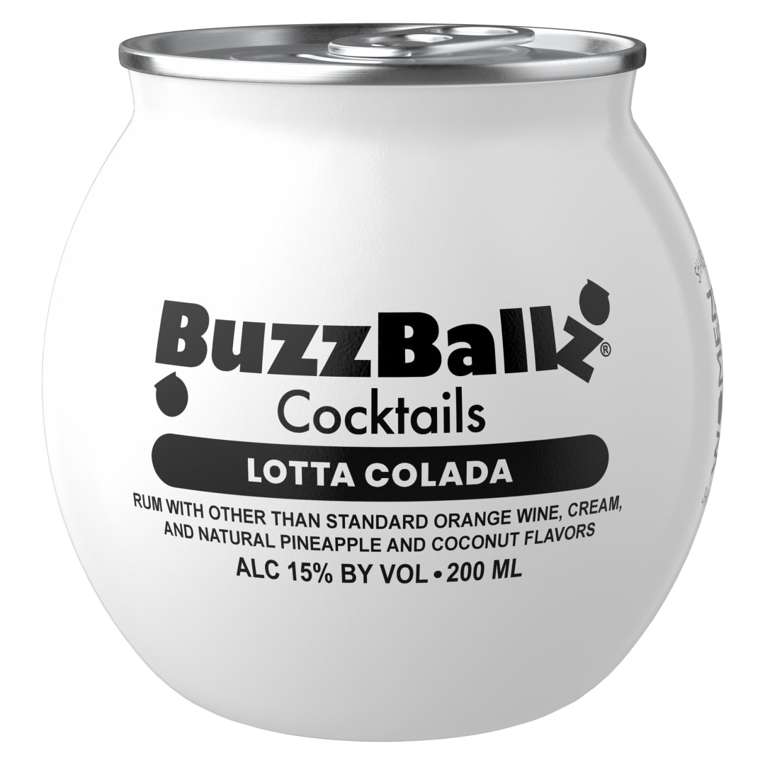 BuzzBallz Lotta Colada Cocktail 200ml 30 Proof