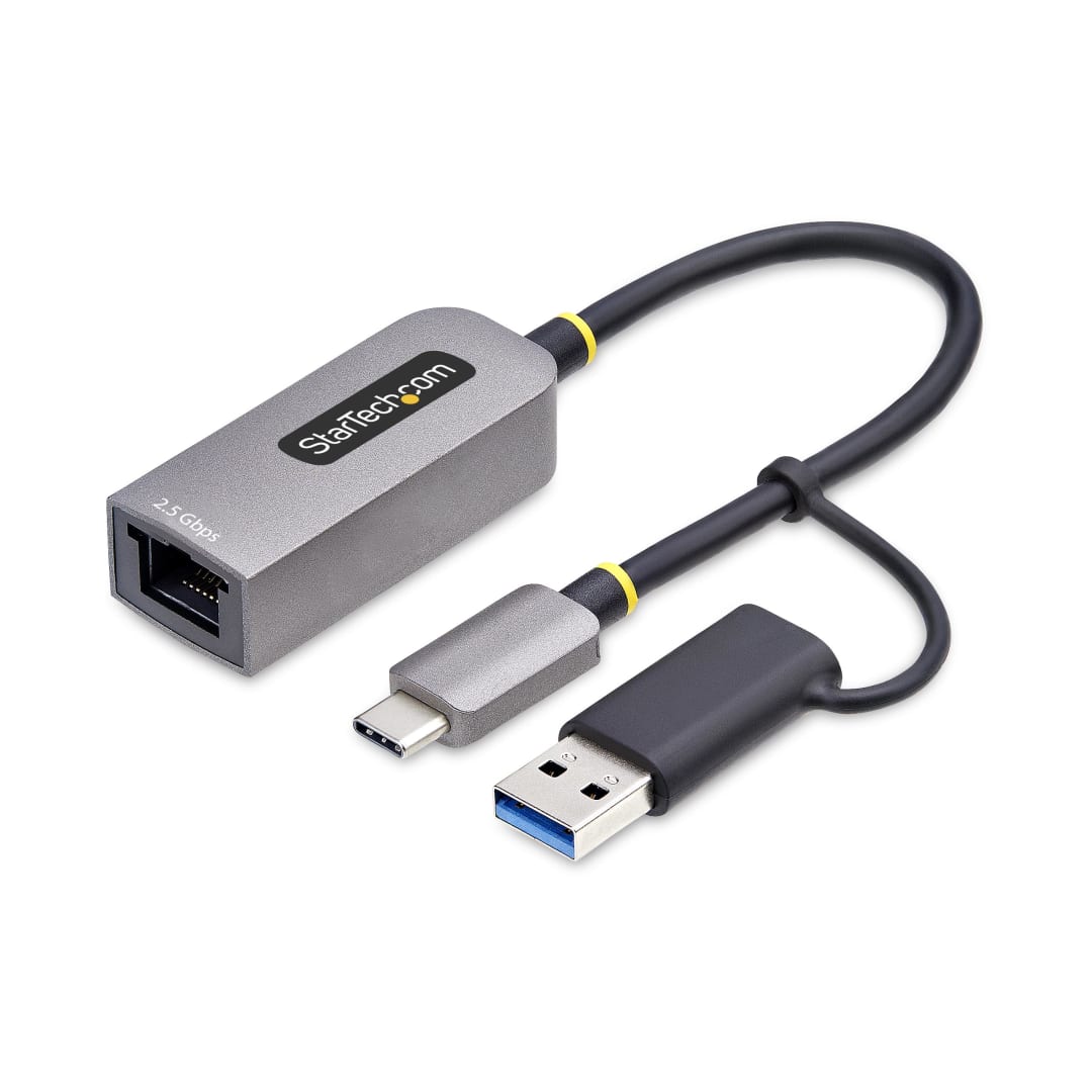 2 5G USB Type C Ethernet Adapter w  USB A Adapter