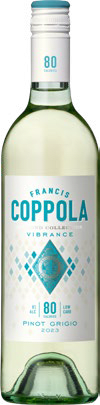 Coppola Diamond Collection Vibrance Pinot Grigio, California, White Wine, 750mL