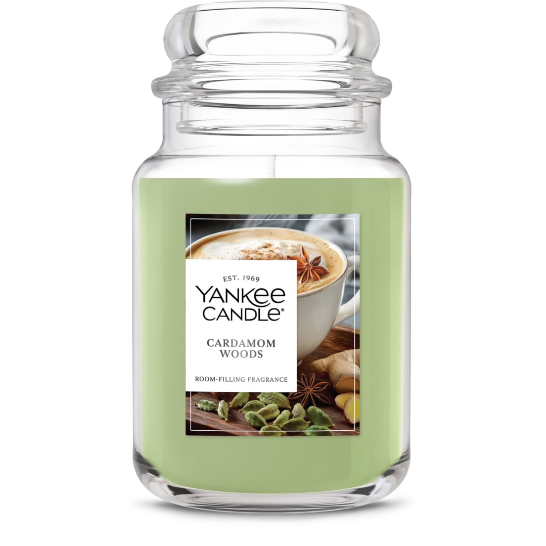 Yankee Candle Cardamom Woods Original Large Jar Candle