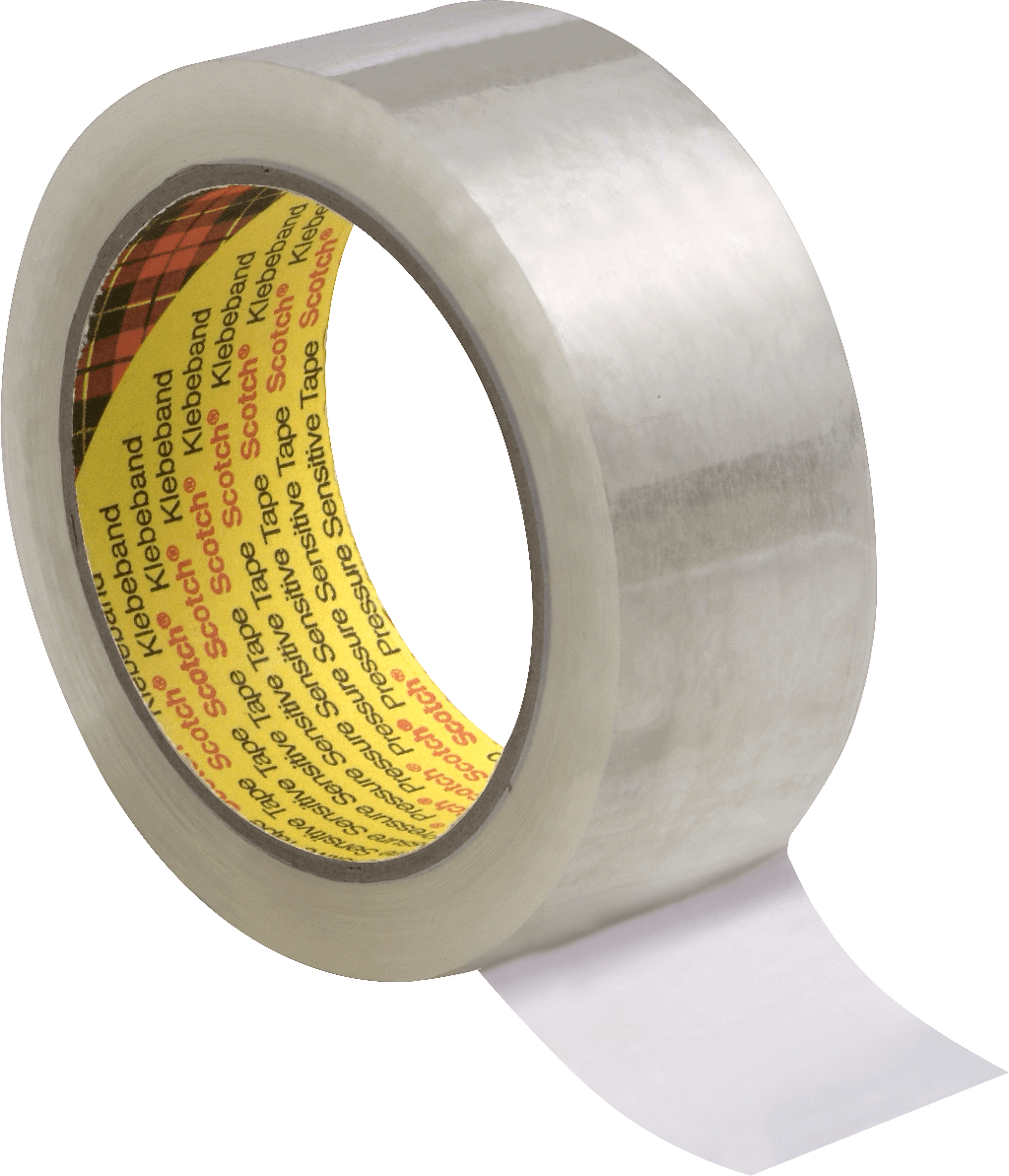 Scotch® Verpackungsklebeband 309, Transparent, 38 mm x 66 m, 0.05 mm
