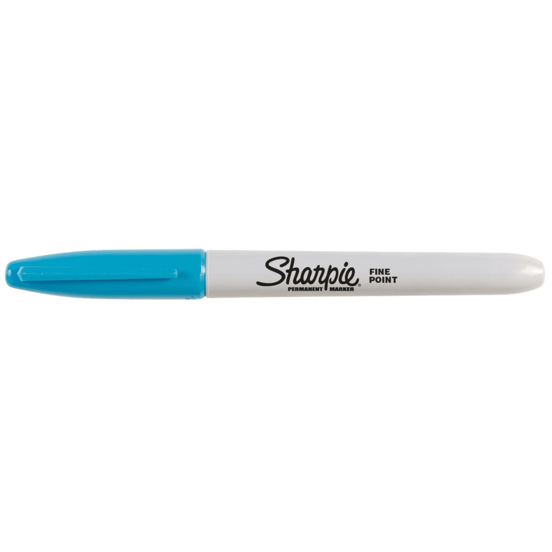 SHARPIE FINE OS 6 TURQUOISE