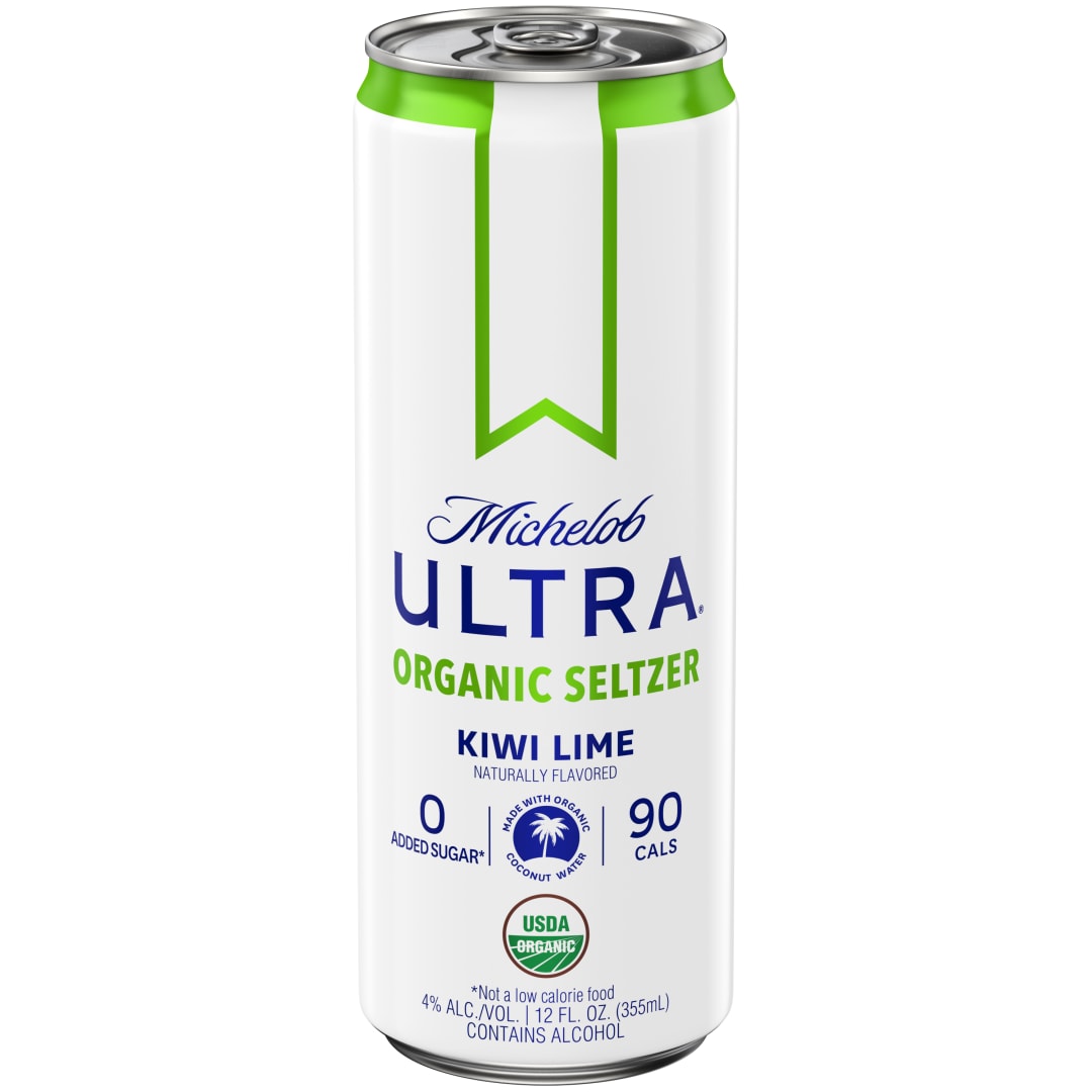 Michelob Ultra Organic Kiwi Lime Seltzer 12 fl oz
