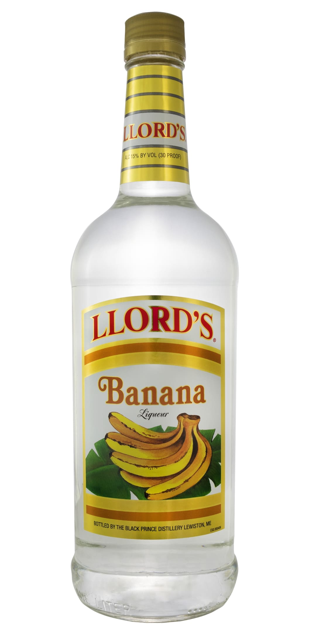 Llord's Banana Liqueur 1l 30 Proof