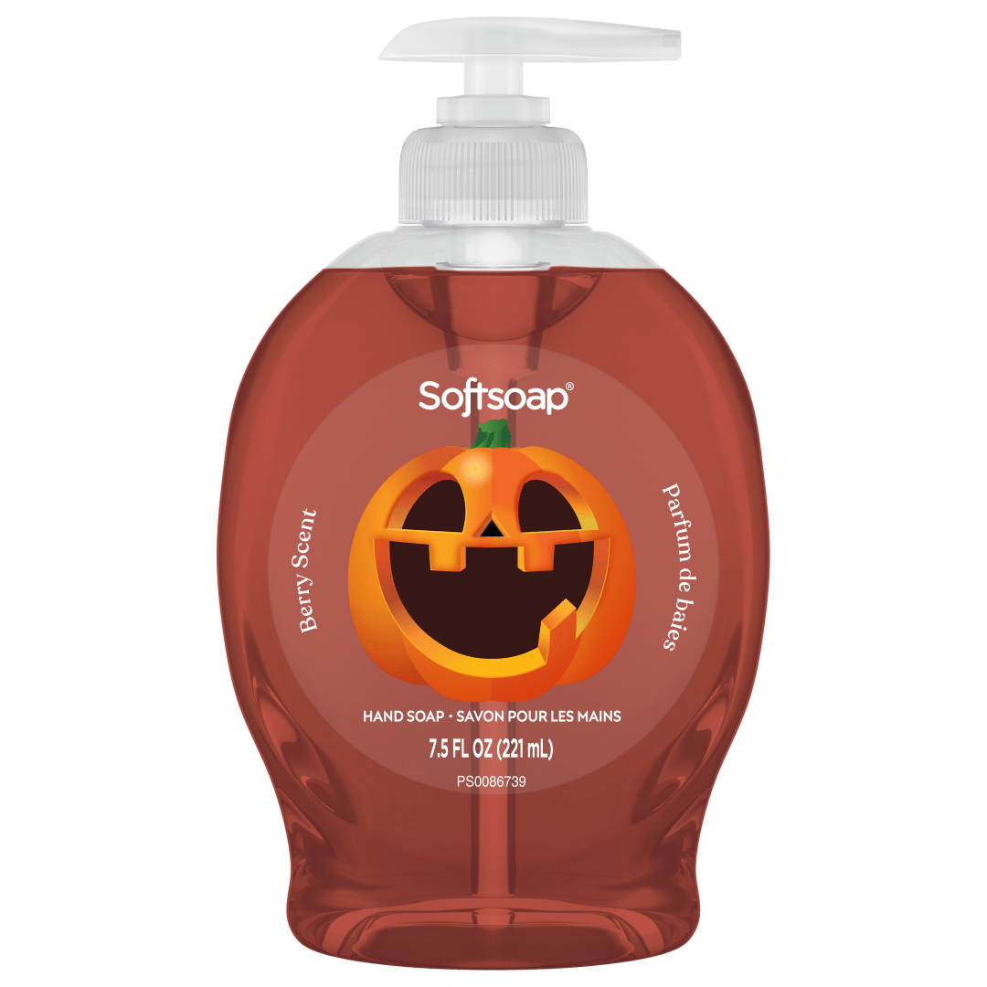 Softsoap Limited Edition Halloween Liquid Hand Soap Pump, Berry Scent, 7.5 fl oz
