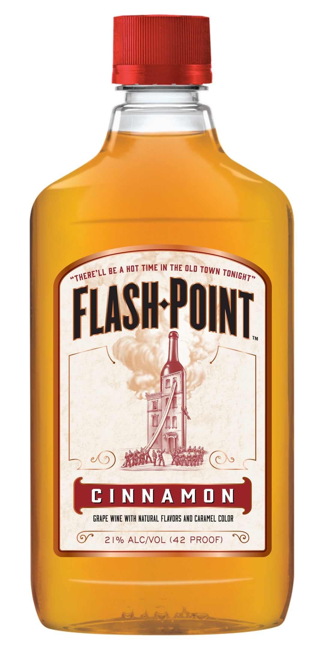 Flash Point Cinnamon Grape Wine 375ml 42 Proof
