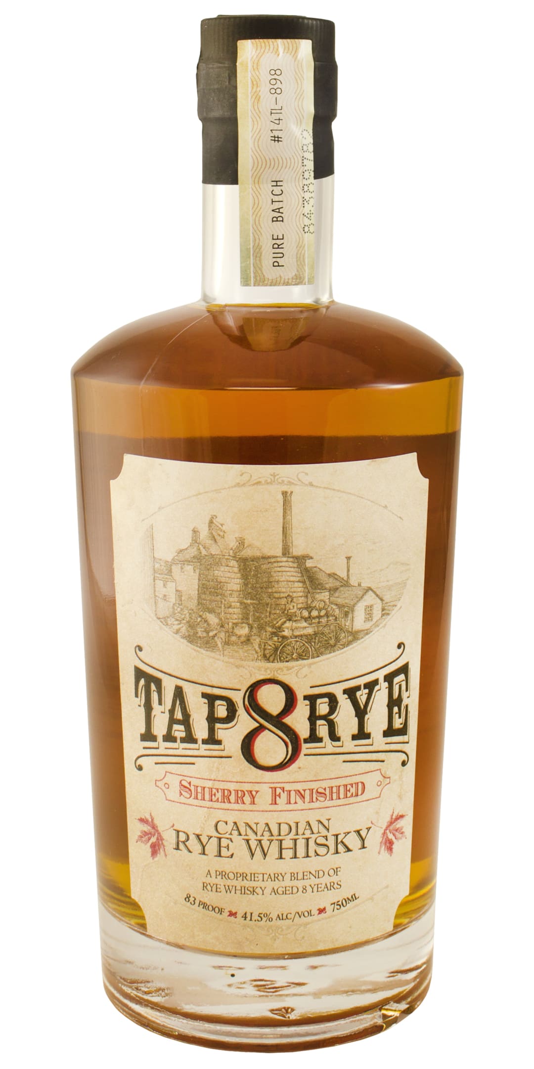 Tap 357 Sherry Cask Rye Canadian Whisky 750ml 83 Proof