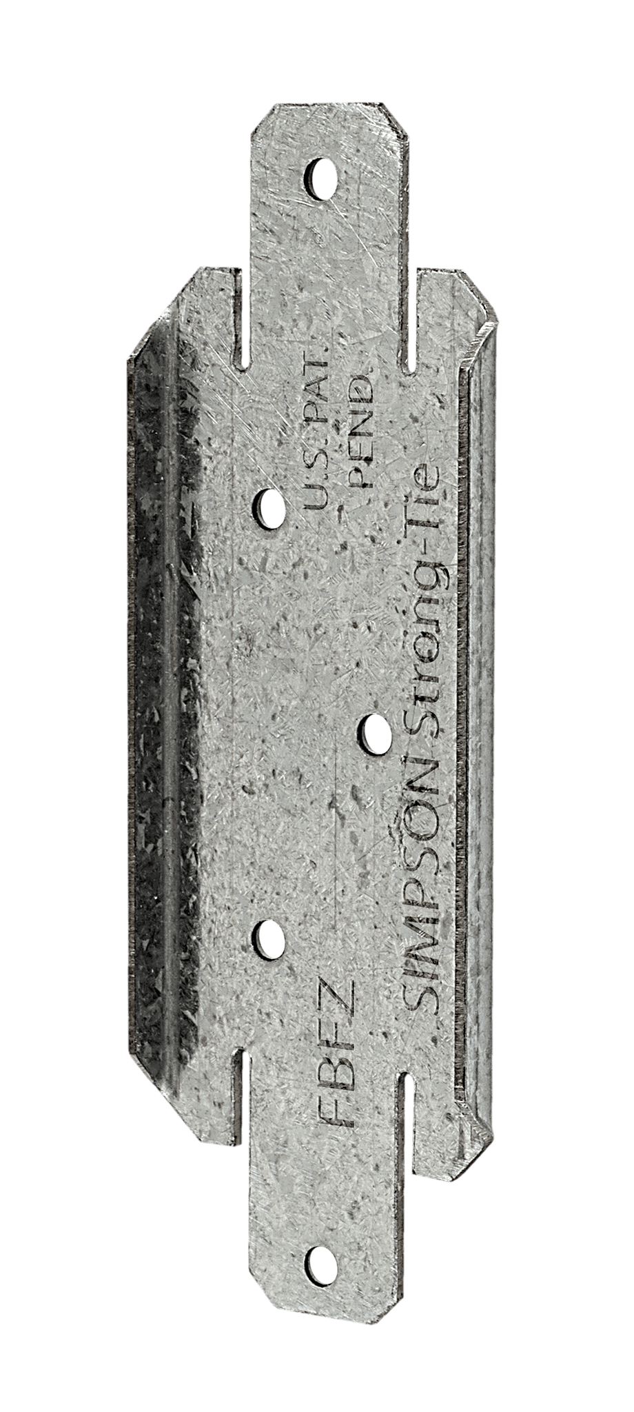 Simpson Strong-Tie FBFZ FBFZ™ ZMAX® Galvanized Flat Rail Fence Bracket for 2x4 (Pack of 12000)
