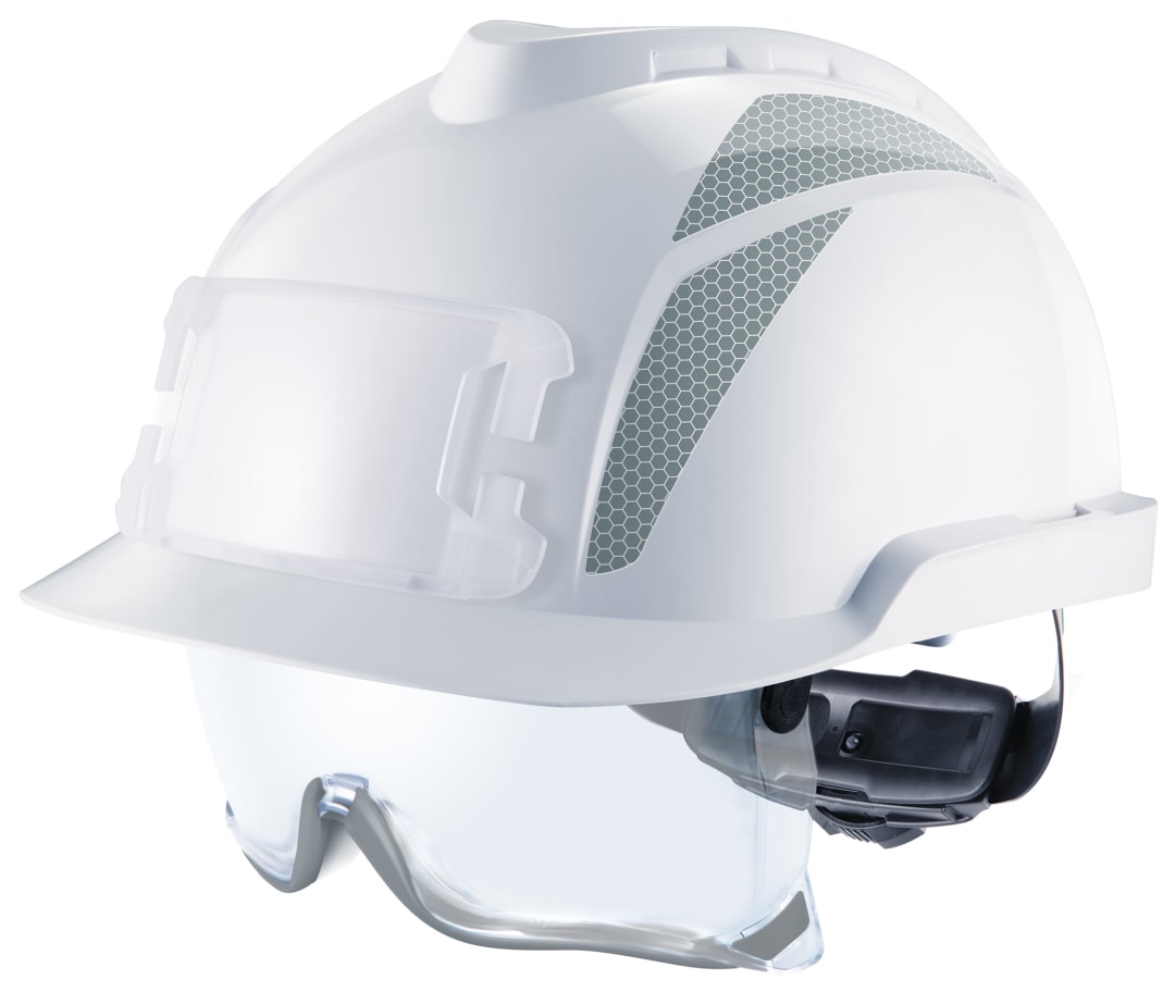 V-Gard® 930 Non-Vented Safety Helmet with Integrated Over Spectacles