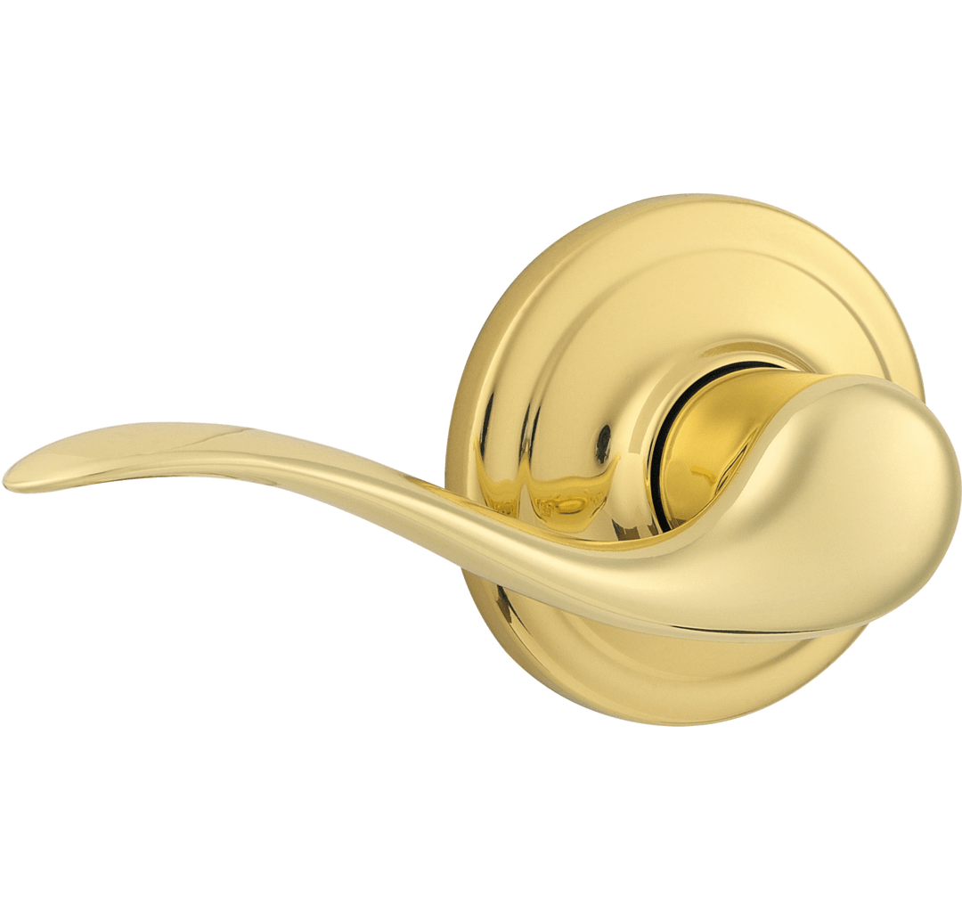 Tustin Left-Handed Half-Dummy Lever in Polished Brass