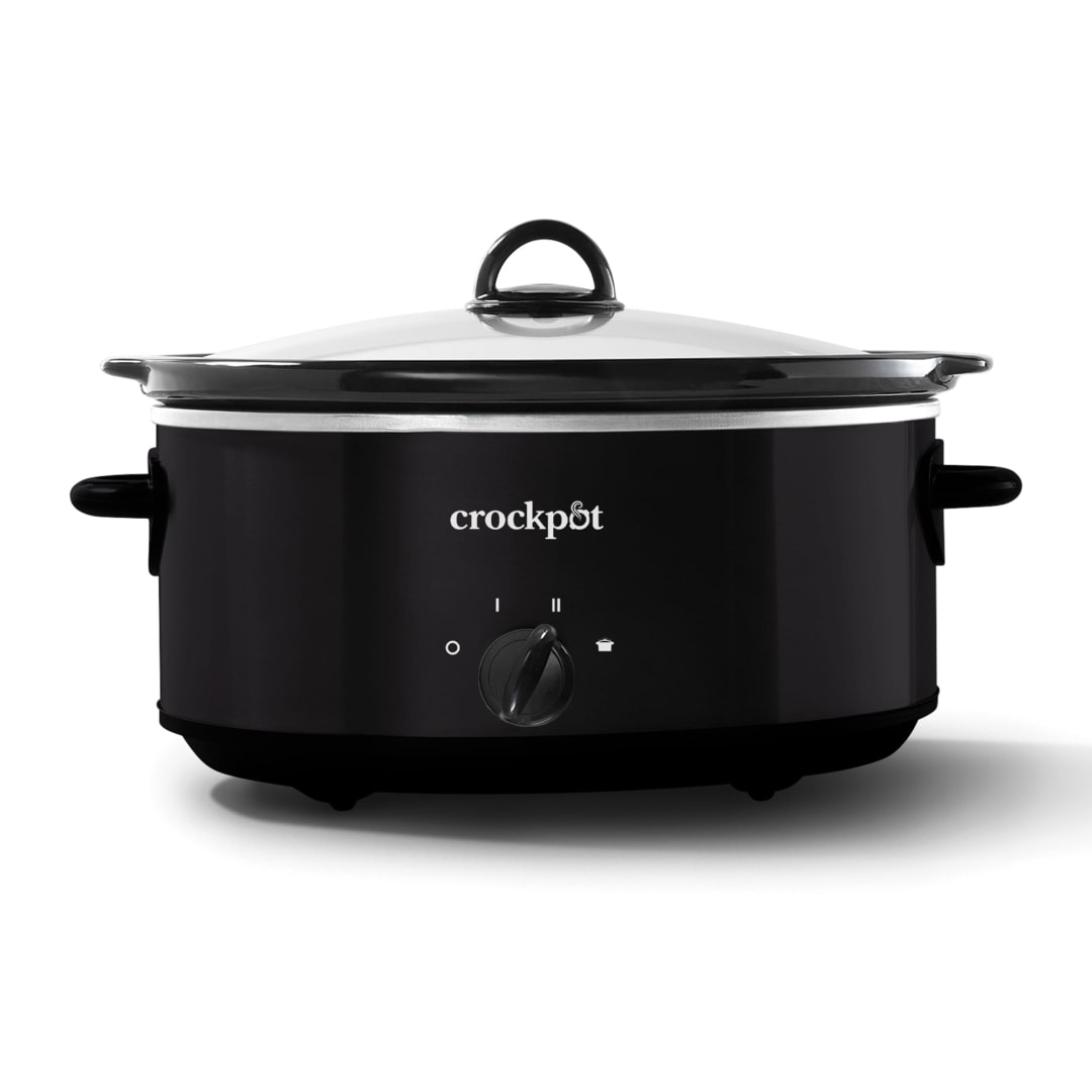 Crockpot® Manual 7-Quart Slow Cooker, Black