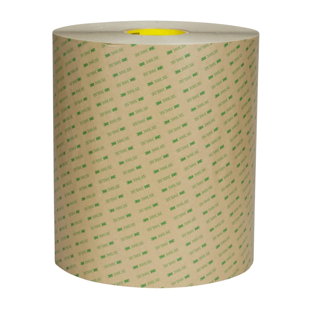3M™ Çift Taraflı Bant 93020LE, Şeffaf, 1372 mm x 55 m, 0.2 mm