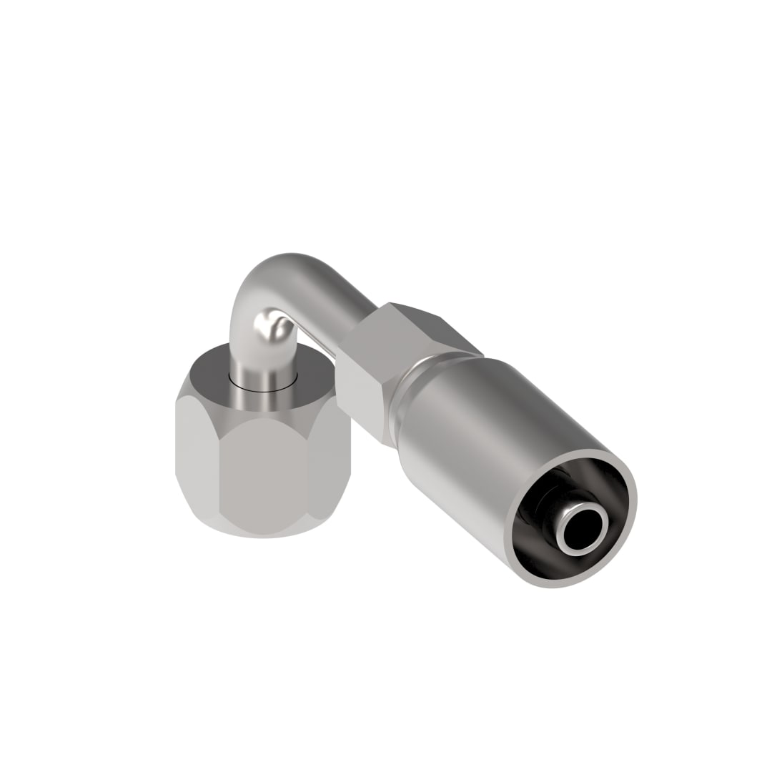 5/8" OD 90° FEM JIC  TUBE ELBOW