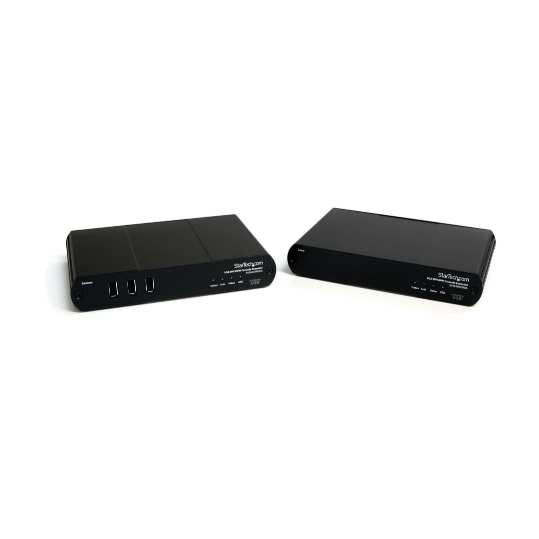 USB DVI KVM Console Extender with True USB &amp; Audio