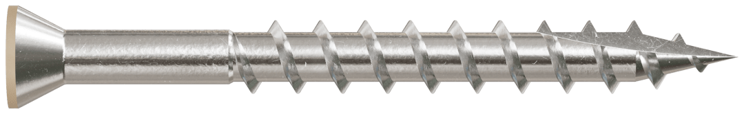 Simpson Strong-Tie T07162FT70TN Trim-Head Screw, 6-Lobe Drive — #7 x 1-5/8 in. T-15 Type 316, Tan (70-Qty) (Pack of 600)