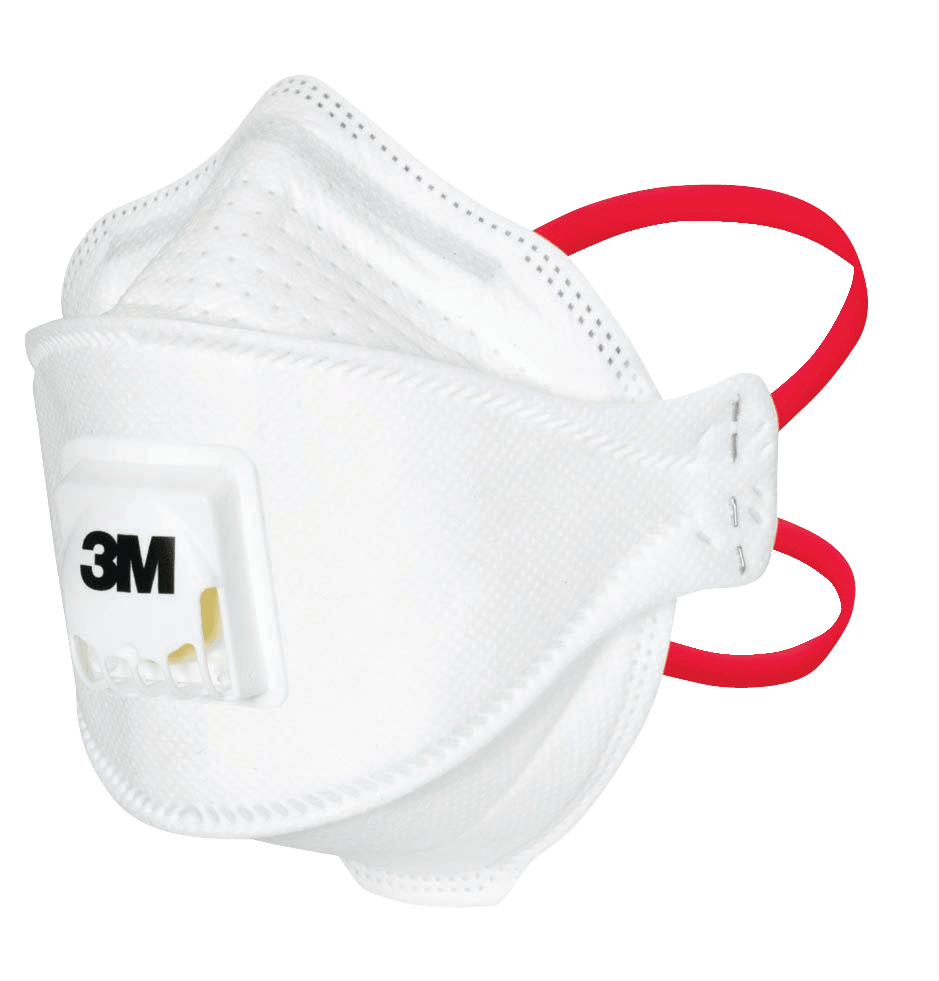 3M™ Aura™ Jednorazový respirátor pre zdravotníctvo, FFP3, s ventilom, 1873V+