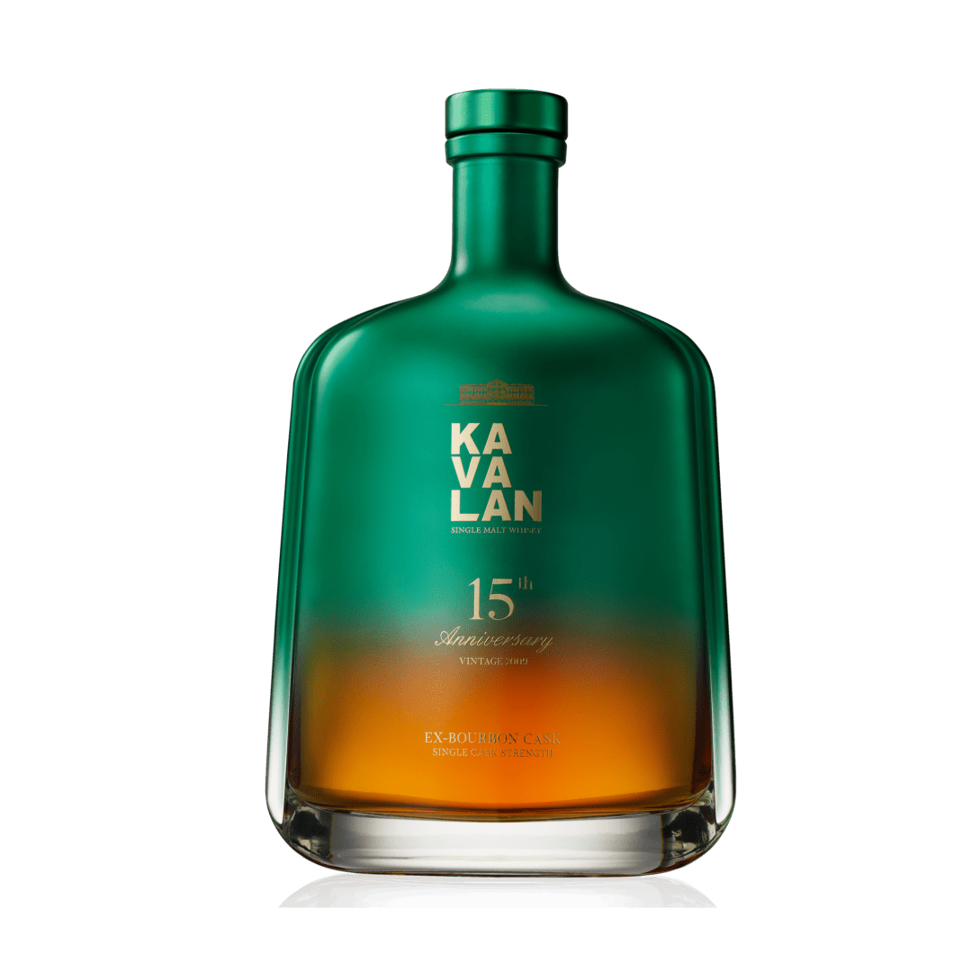 Kavalan 15th Anniversary ex-Bourbon Single Cask Strength Whisky