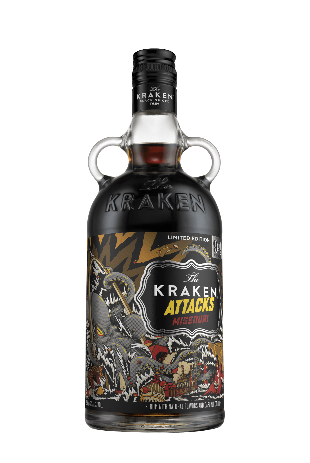 Kraken Rum 94 Proof - Kraken Attacks MO