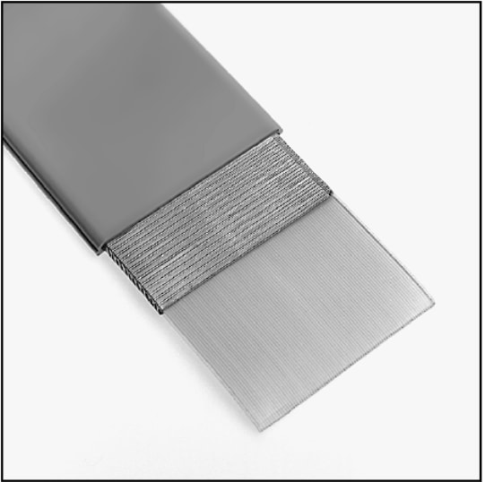 3M™ 90202/50, Pleated Foil Flachbandkabel, 50-polig, 90202 Serie, Litzenleiter, 0,635 mm, Grau, 30,48 m/Rolle