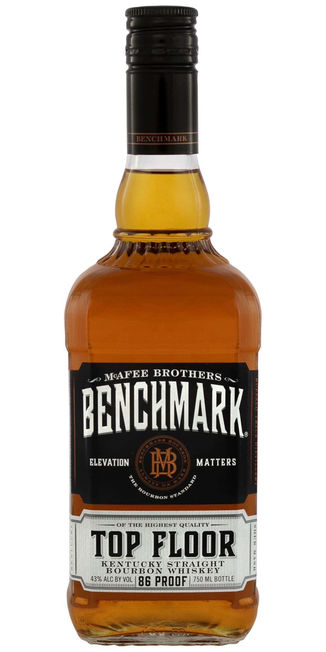 Benchmark Top Floor Kentucky Straight Bourbon Whiskey 750ml 86 Proof