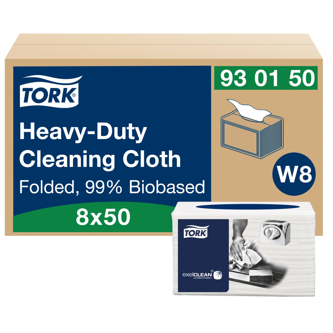 Tork Heavy-Duty Cleaning Cloth, 99% Biobased