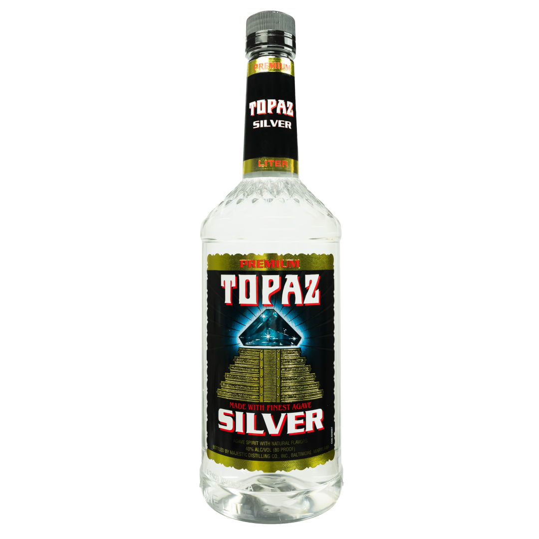 Topaz Silver Tequila 1l 80 Proof