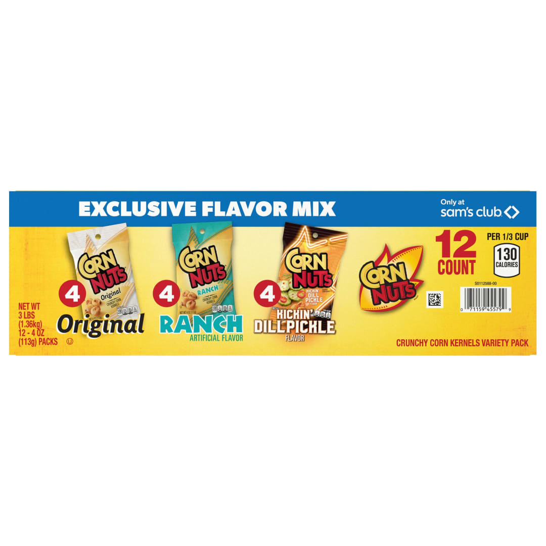 12/4oz Variety Pack - Sam's Club Exclusive Original Ranch Dill Pickle 120ct MOD