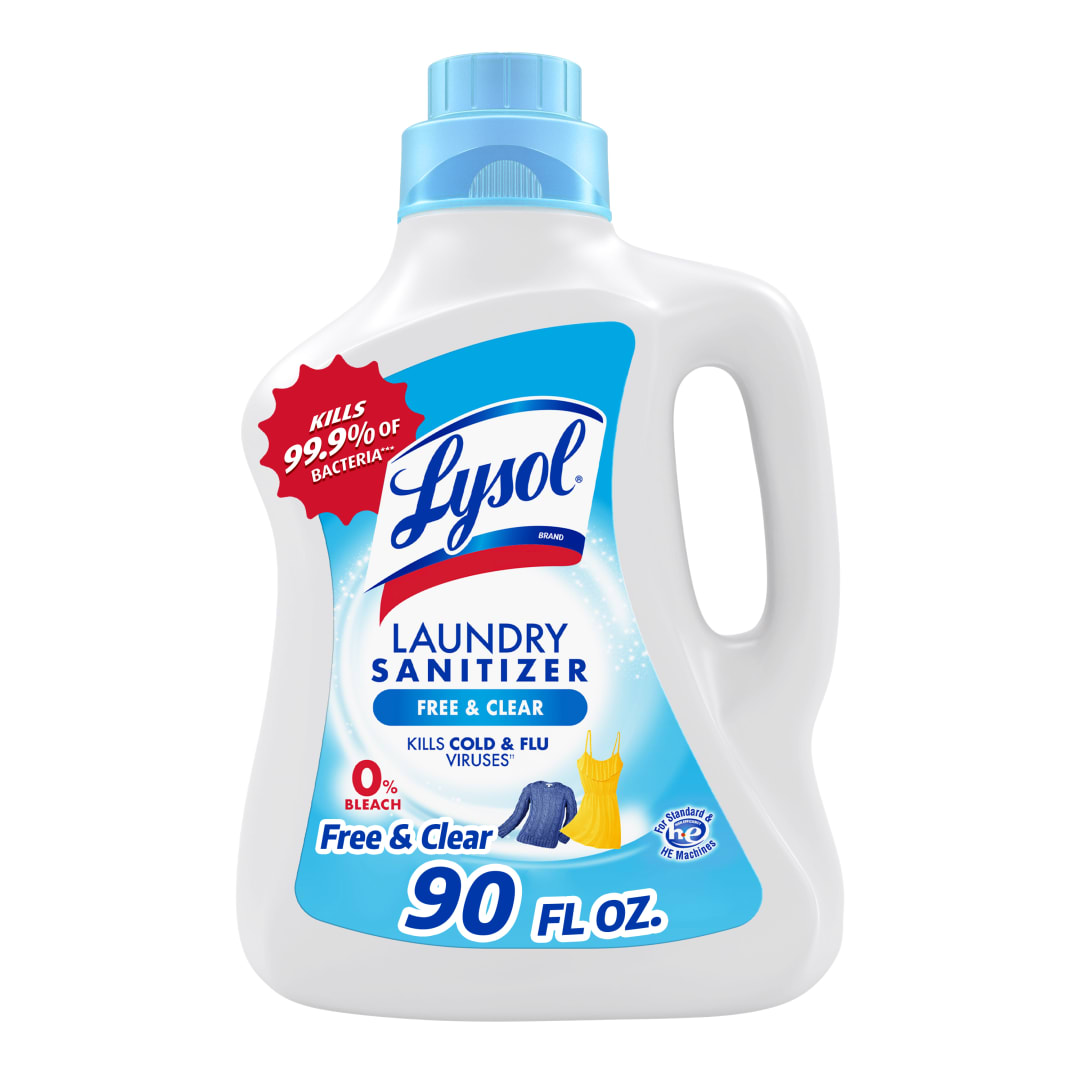 LYSOL® Laundry Sanitizer Free & Clear 4/90 oz.